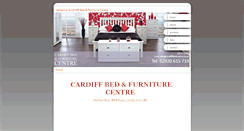 Desktop Screenshot of cardiffbedcentre.co.uk